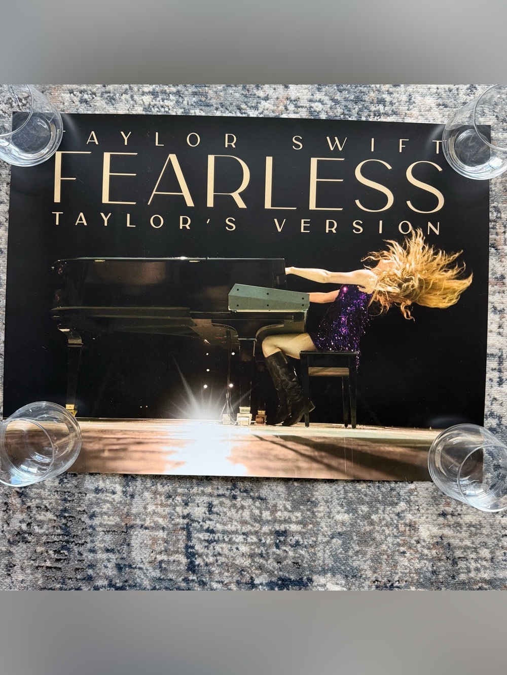 Taylor Swift Fearless Lithograph In A Storm in My Best Dress